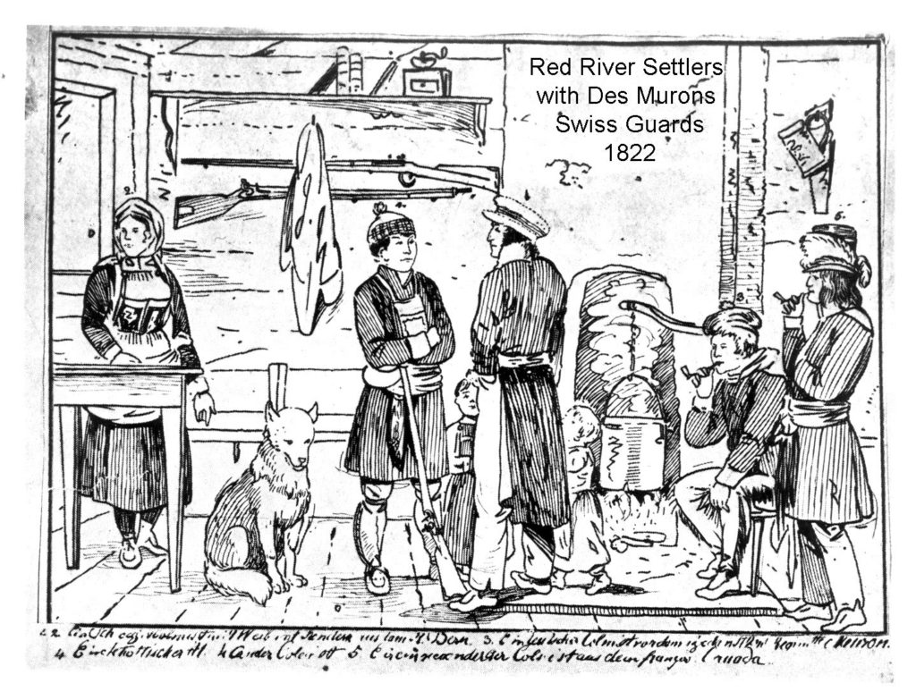 1822  Red River Settlement - Manitoba Archives