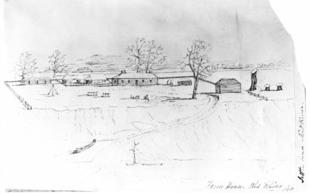 1847 Farmhouse on the Red River