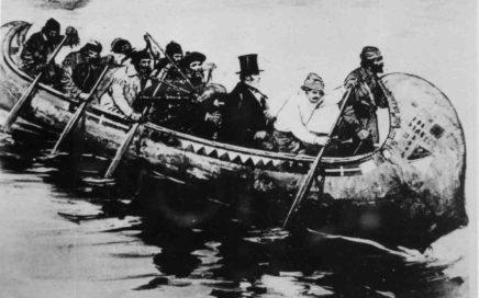 1850s Fur Trade Canoe
