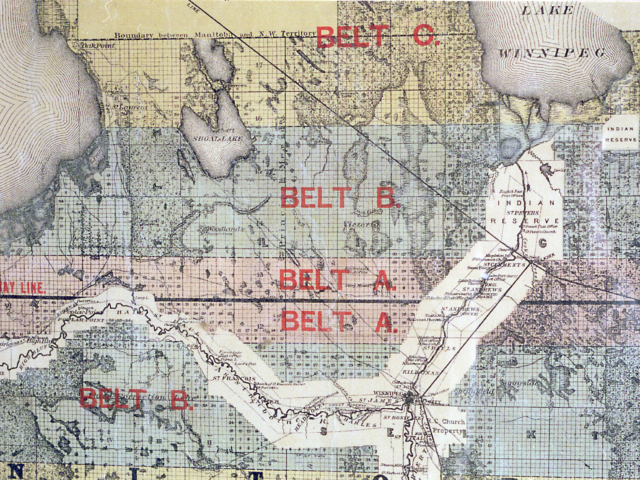 1879 Map original vegeetation South Interlake