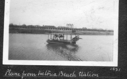 1921 Float Plane on Red River