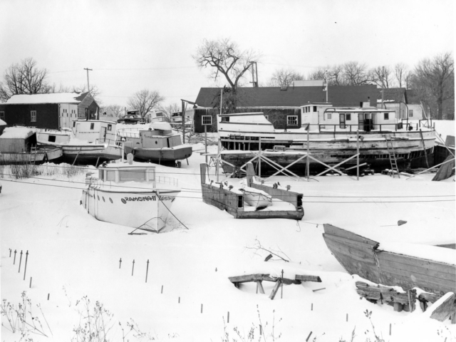 1950 Selkirk docks
