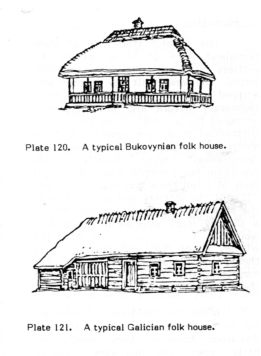 Bukovynian and Galician Style houses