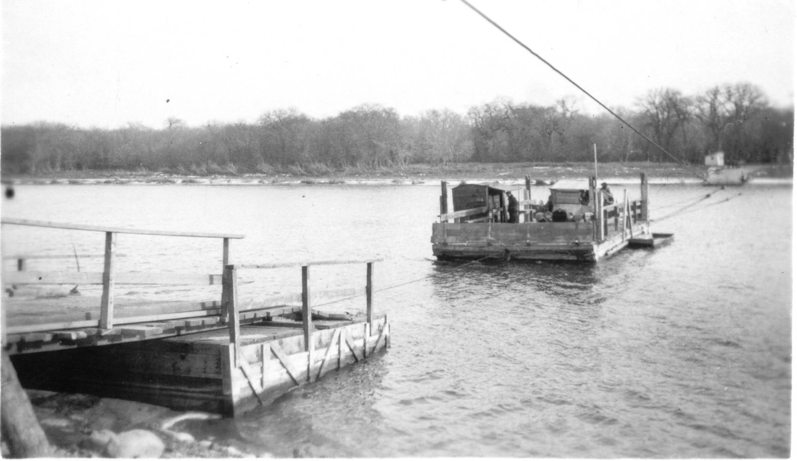 Ferry Selkirk ferry, Nov 1923