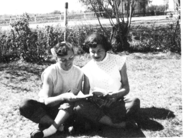 Lillian Natchuk & Jean Darichuk 1950