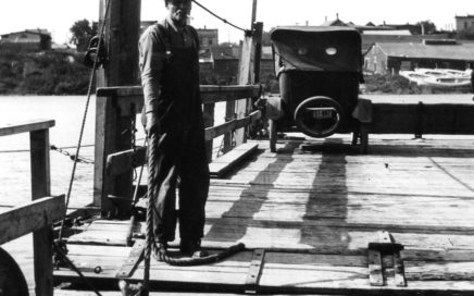 Otto Scramstad 1926 on Selkirk Ferry