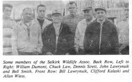 Selkirk Wildlife Association Members