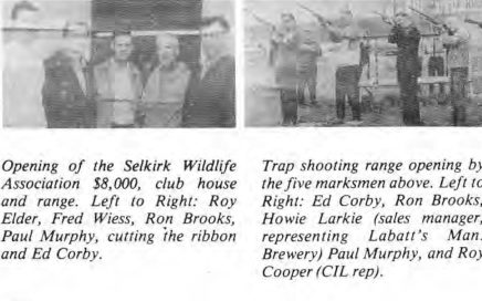 Opening the Clubhouse and Trap Shooting