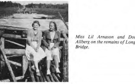 Lil Arnason and Dot Allberg on Long Bridge