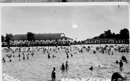 Grand Beach Postcard