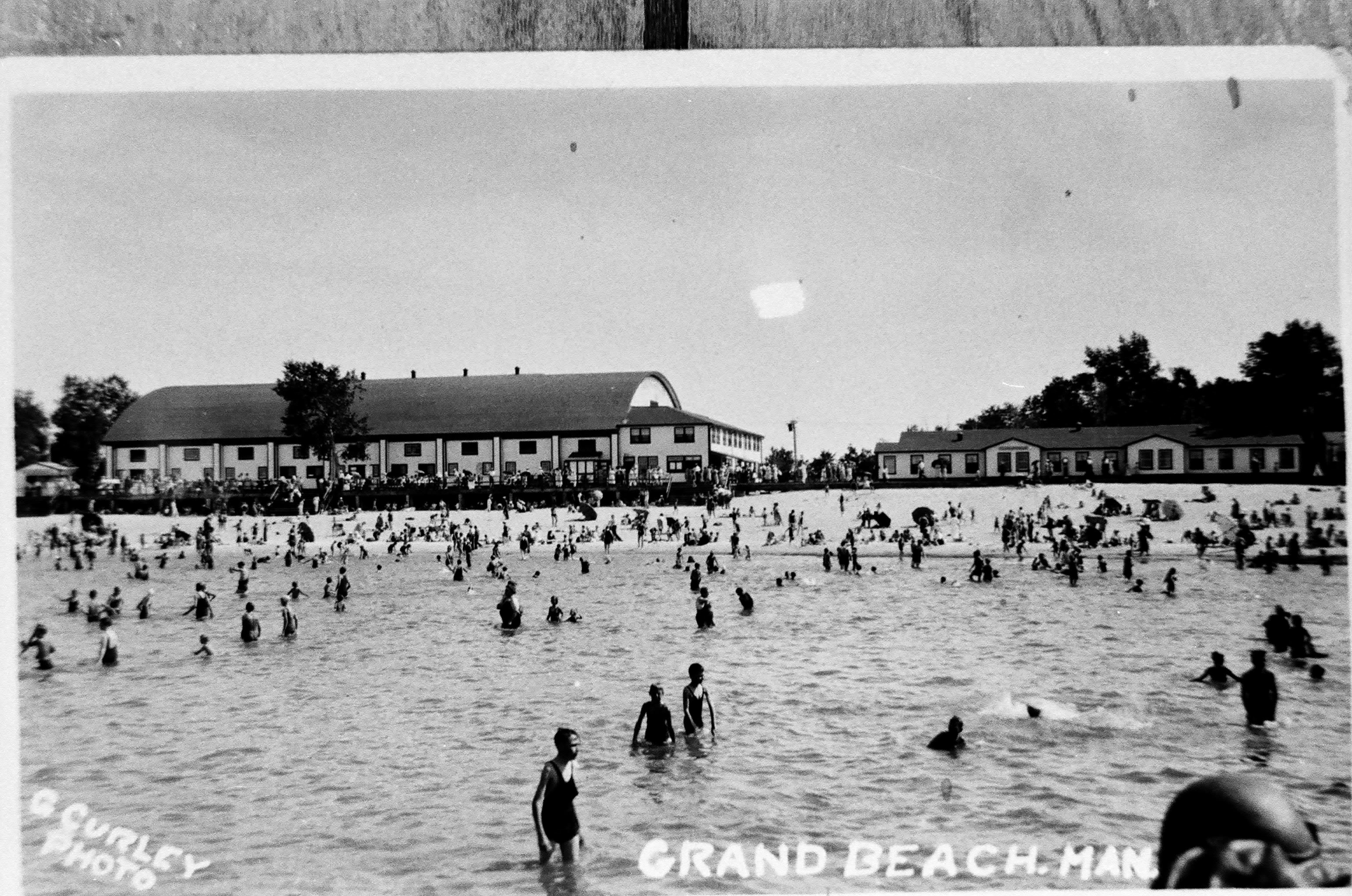 Grand Beach Postcard