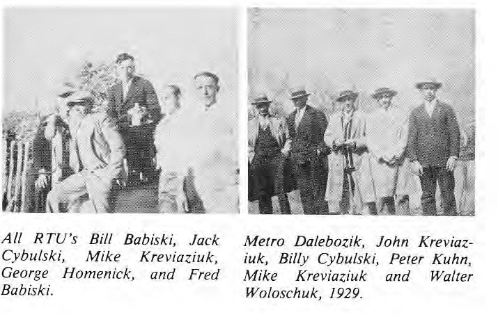 R.T.U. Members 1929