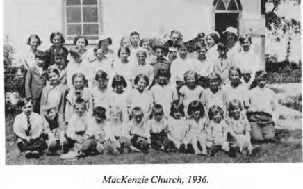 McKenzie Church Choir 1936