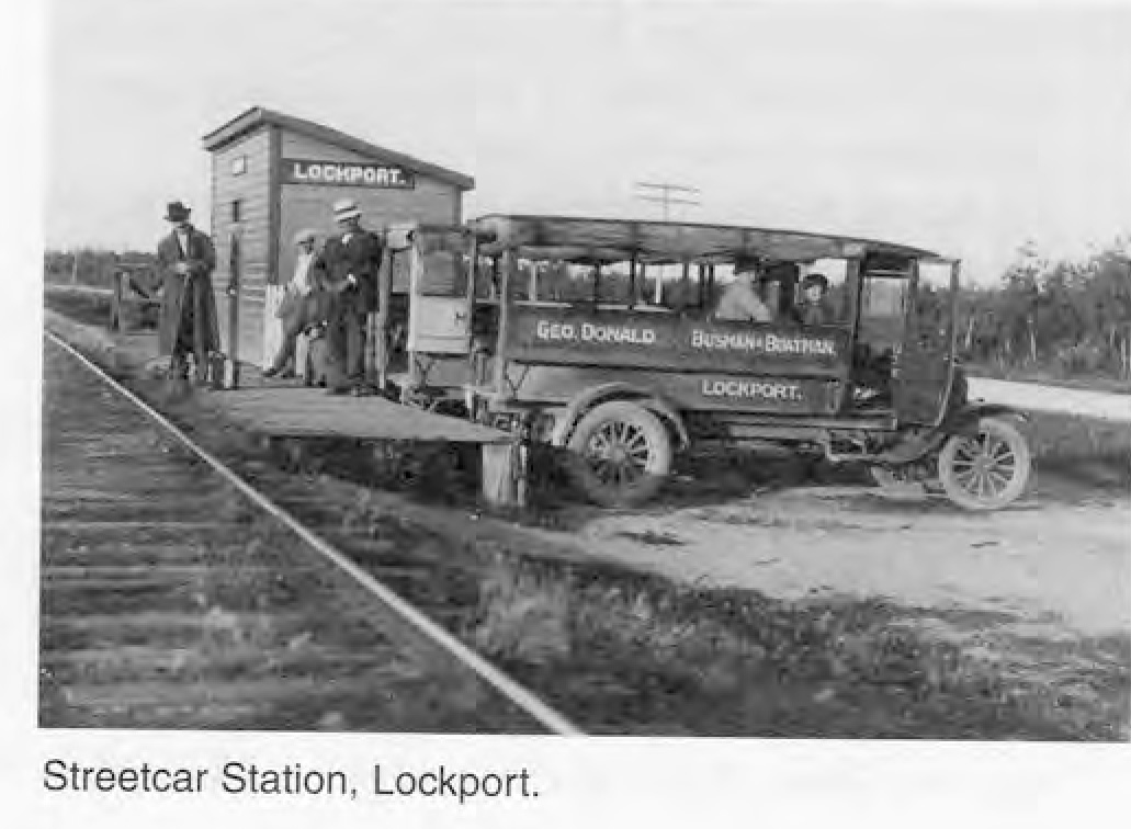 Streetcar Station, Lockport