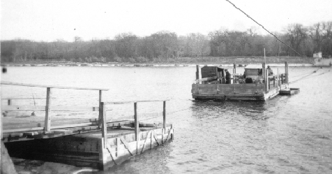 Selkirk ferry, Nov 1923